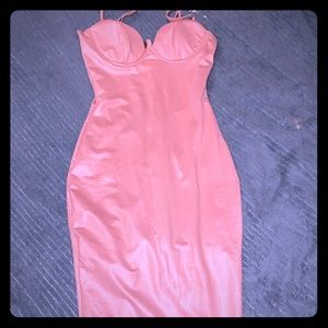 Pu dress fashion nova